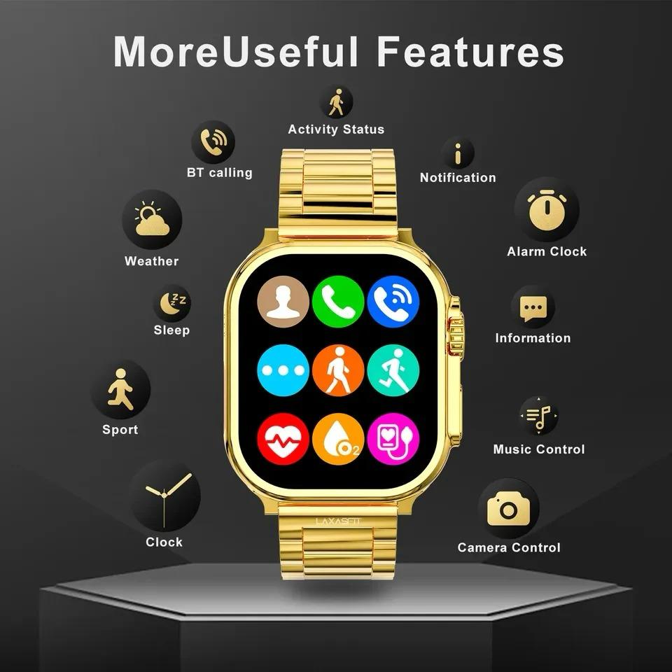 Riyal Tech™Gold Ultra Watch – ساعة جولد ألترا